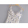 Long Printed Dot Split Sling Dress